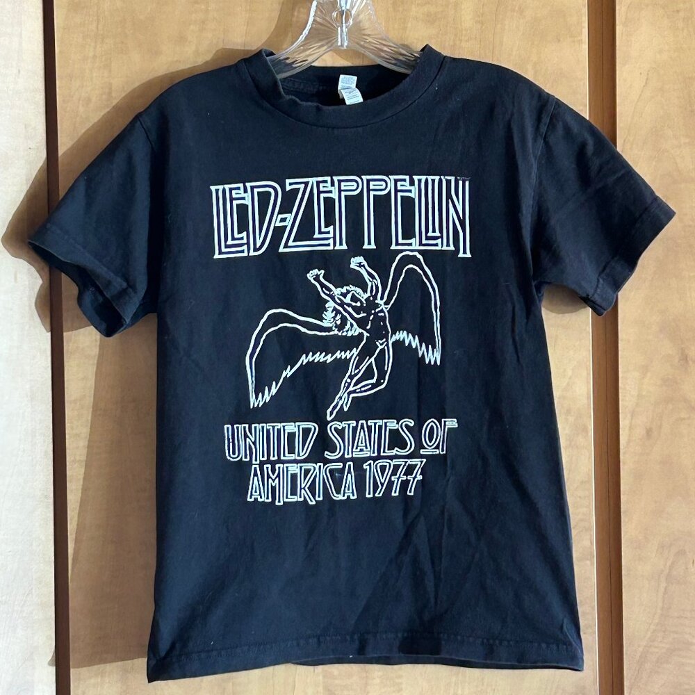 Retro Led Zepplin "United States Of America 1977" Concert Tee